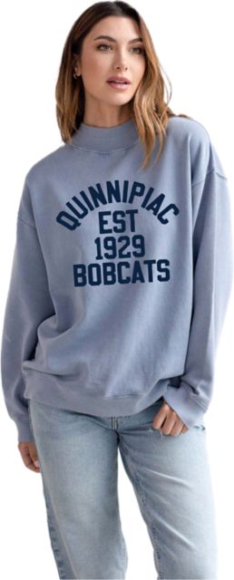 Quinnipiac University Bobcats Women's Nantucket Crewneck Sweatshirt