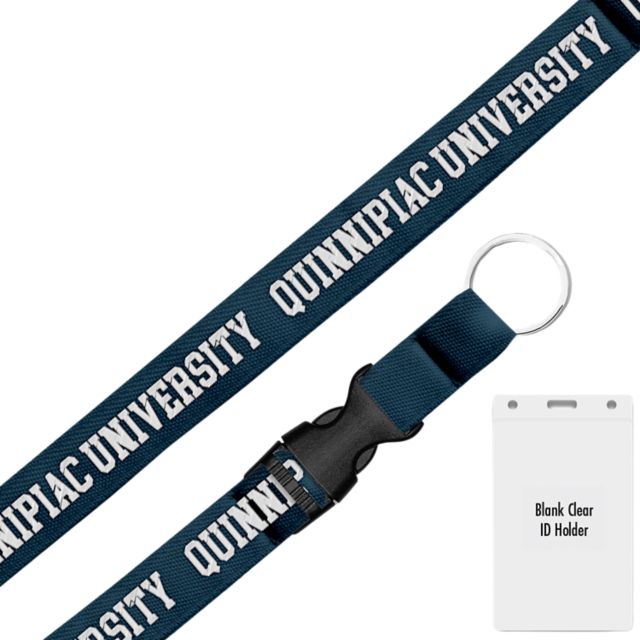 Quinnipiac University .75 Woven Lanyard