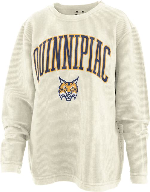 Quinnipiac University Women's Corded Crewneck Sweatshirt