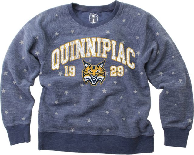 Quinnipiac University Girl's Star Crewneck