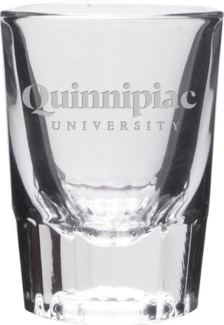 Quinnipiac University Collector's Glass