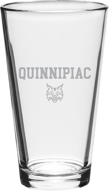 Quinnipiac University 16 Oz. Bobcats Mixing Glass