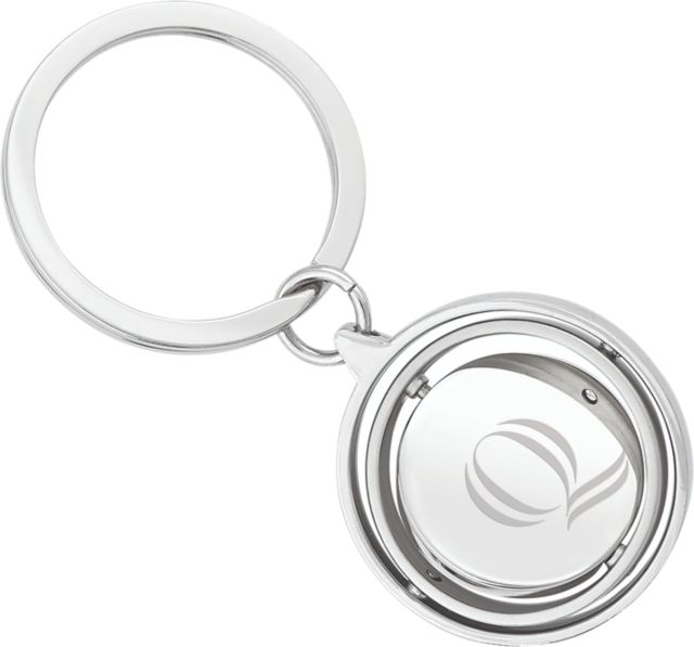 Quinnipiac University Gimball Keyring