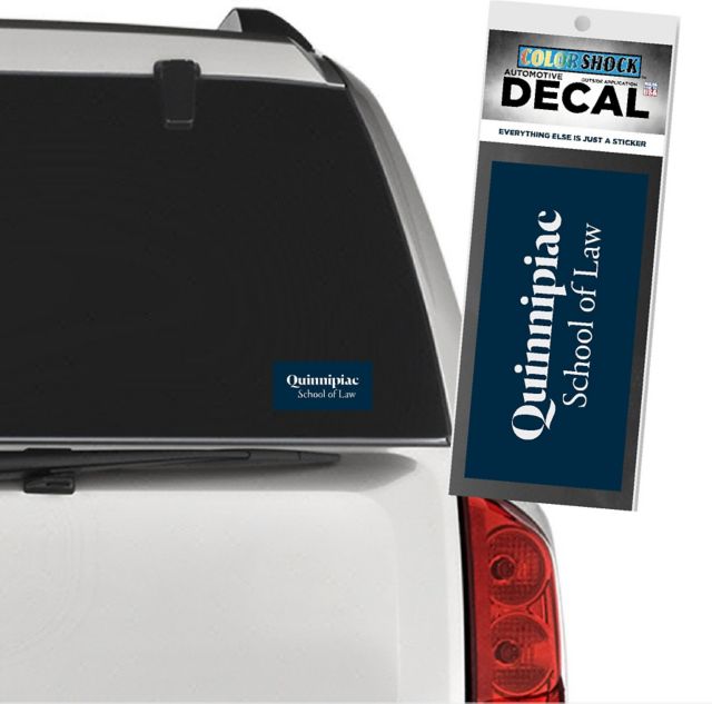 Quinnipiac University School of Law Decal
