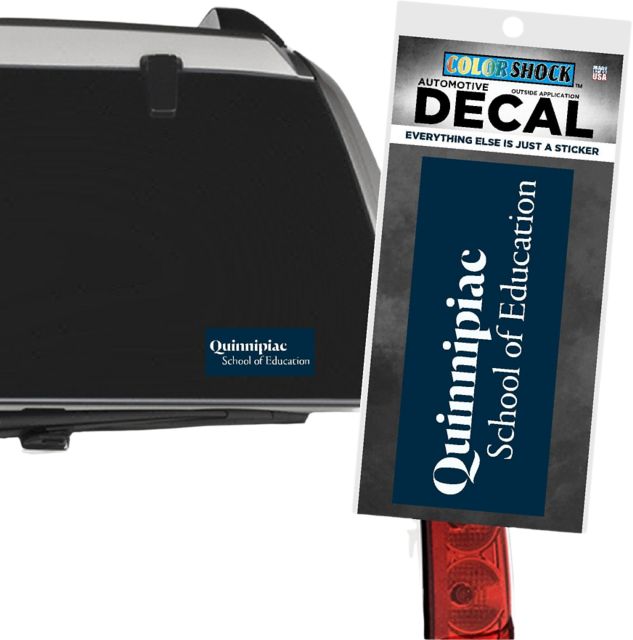 Quinnipiac University School of Education Decal