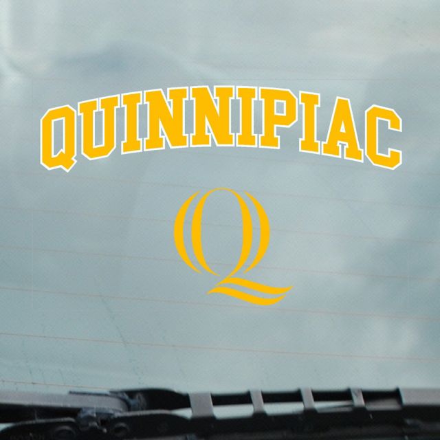 Quinnipiac University Cling Decal