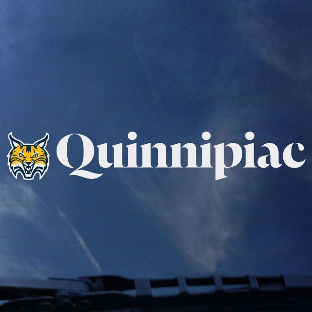 quinnipiac car sticker