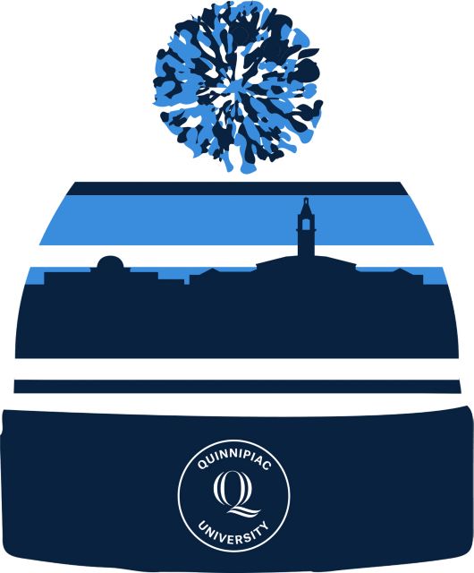Quinnipiac University Knit Pom Beanie