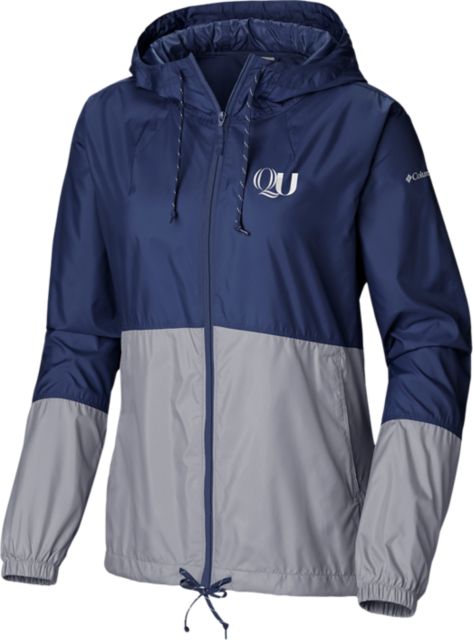 Quinnipiac University Women's Full Zip Windbreaker Jacket