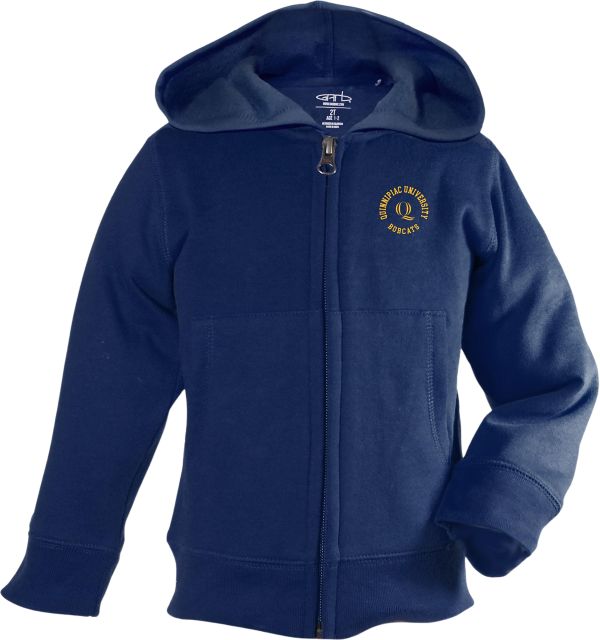 Quinnipiac University Toddler Henry Full Zip Hooded Sweatshirt