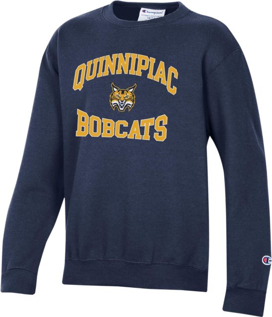 Quinnipiac University Bobcats Youth Crewneck Sweatshirt