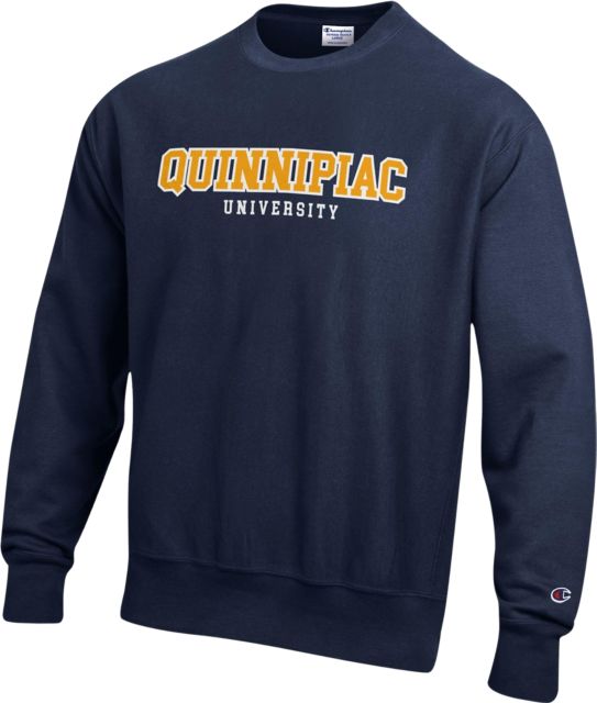 Quinnipiac University Reverse Weave Crewneck Sweatshirt