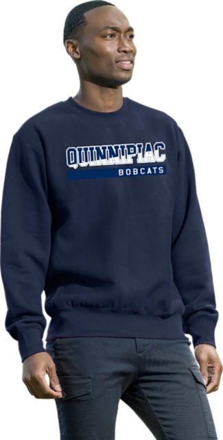 Quinnipiac University Bobcats Peace Crewneck Sweatshirt
