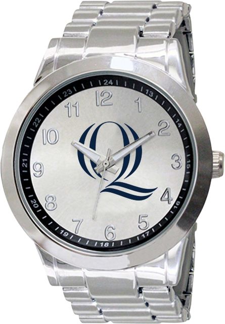 Quinnipiac University 44mm Men's Stainless Steel Watch