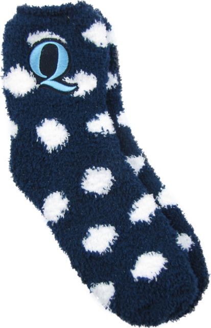 Quinnipiac University Women's Plush Socks