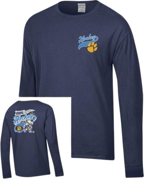 Quinnipiac University Bobcats Hockey Long Sleeve T-Shirt