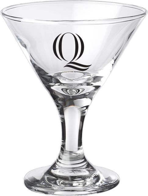 Quinnipiac University 3 oz. Collector's Glass