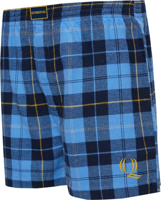 Quinnipiac University Flannel Boxer Shorts