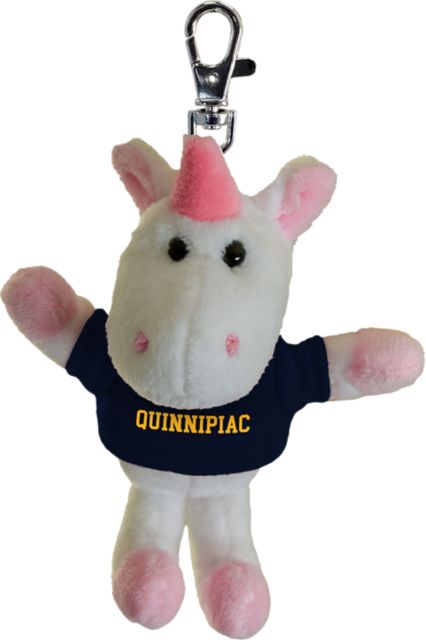 Quinnipiac University Bobcats Plush Keychain