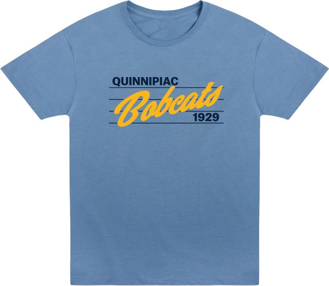 Quinnipiac University Bobcats Lightweight Short Sleeve T-Shirt