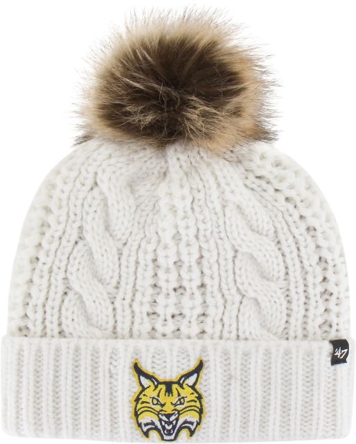 Quinnipiac University Women's Fur Pom Beanie