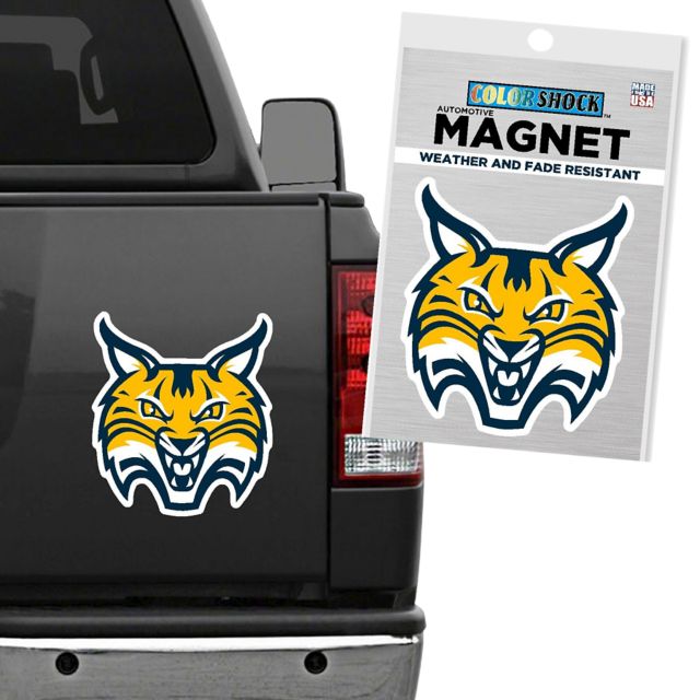 Quinnipiac University 12x12 Bobcats Magnet