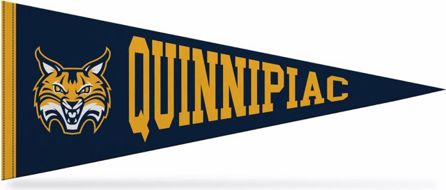 Quinnipiac University 12"X30" Full Color Pennant