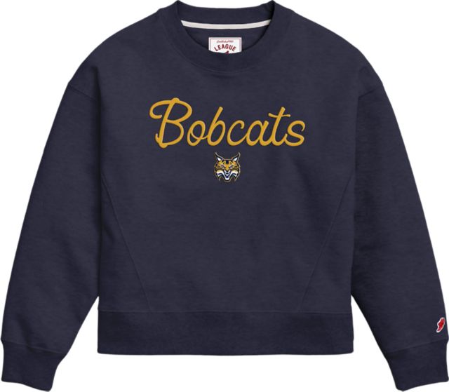 Quinnipiac University Bobcats Women's Boxy Crewneck Sweatshirt