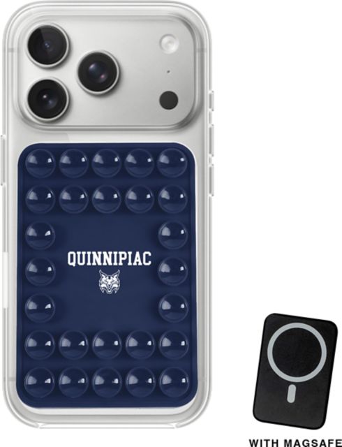 Quinnipiac University Bobcats Silicone Holder with MagSafe