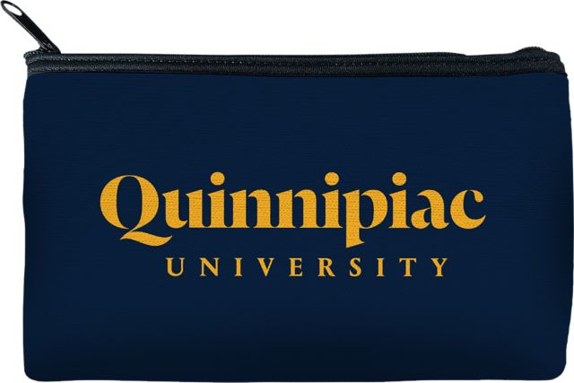 Quinnipiac University Neoprene Zipper Pouch