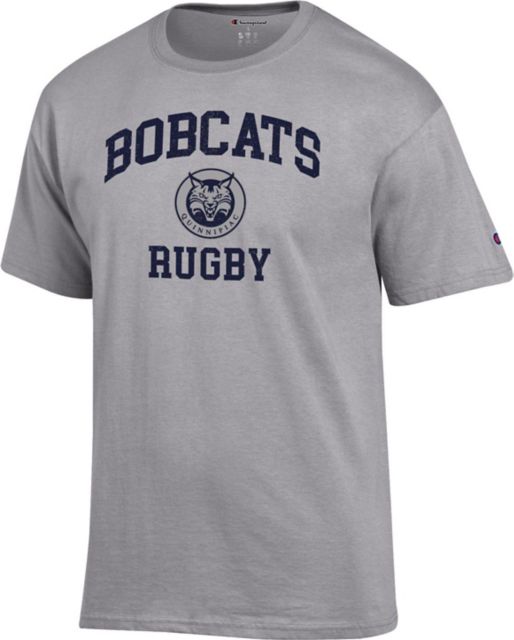 Quinnipiac University Bobcats Rugby Short Sleeve T-Shirt: Quinnipiac  University