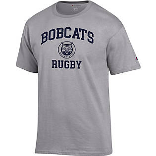 Quinnipiac University Bobcats Rugby Short Sleeve T-Shirt: Quinnipiac  University
