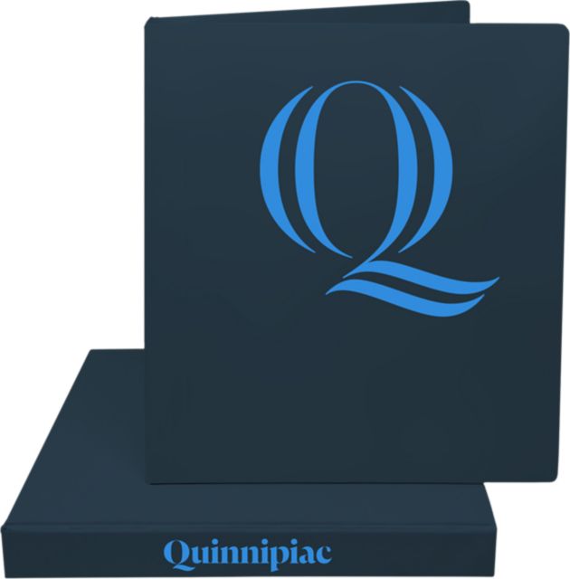 Quinnipiac University 1'' Vinyl Binder