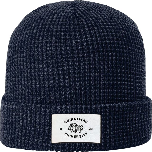 Quinnipiac University Women's Waffle Patch Beanie
