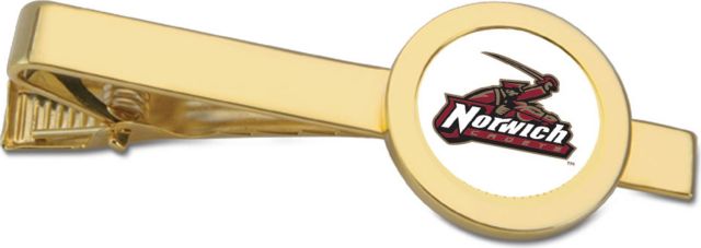 CSI Gold Tie Bar With Colored Medallian - ONLINE ONLY