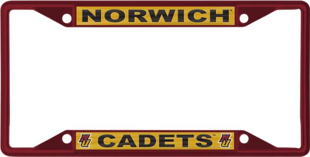 Norwich University Cadets License Plate Frame