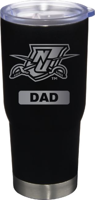 22 oz Matte Black Stainless Steel Tumbler Dad