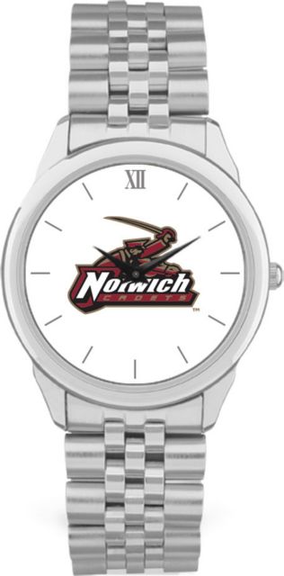 CSI Men's Silver Rolled Link Withristwithatch (Gift Box) With Colored Medallion - ONLINE ONLY