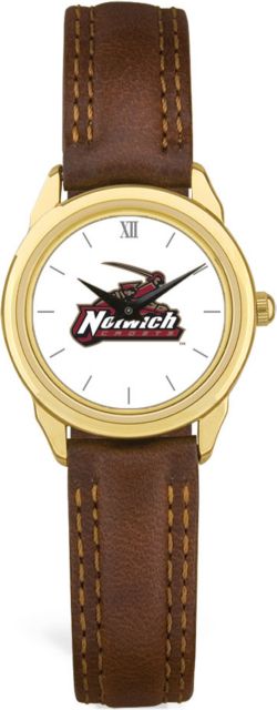 CSI Withomens Browithn Leather Withatch With Colored Medallion - ONLINE ONLY