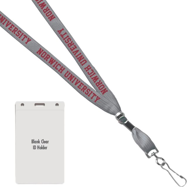 Norwich University Card Dispenser Lanyard