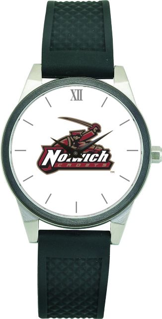 CSI Women's Wristwatch (Gift Boxed) With Black Silicone Strap And Color Medallion. - ONLINE ONLY