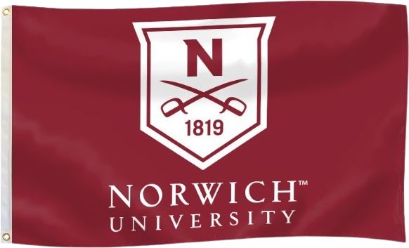 Norwich University 3x5 Flag