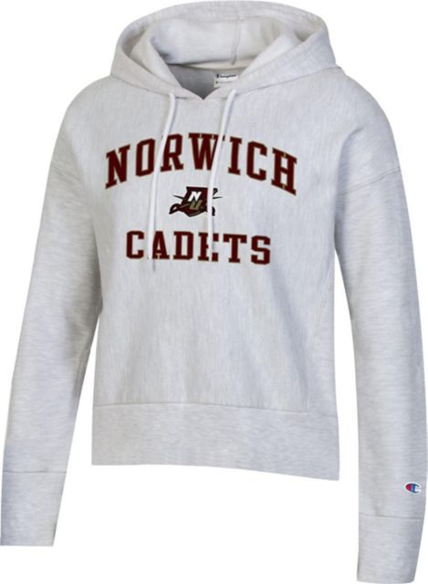Norwich University Women's Reverse Weave Hood - ONLINE ONLY