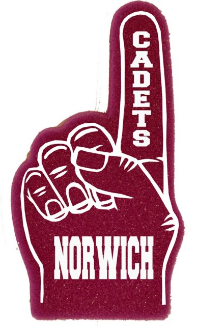 Norwich University Mini Foam Hand