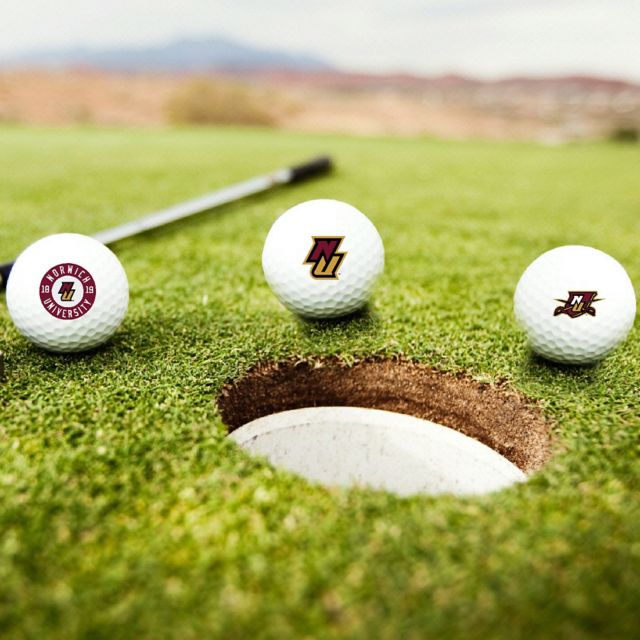 Norwich University Cadets Golfball 3-Pack