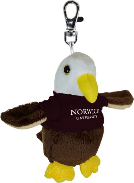 Norwich University Cadets Plush Keychain