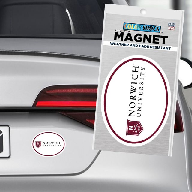 Norwich University 4x4 Magnet