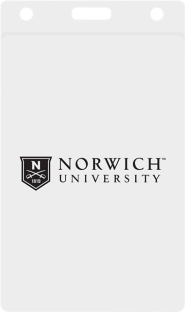 Norwich University Card Guard with Thumbnotch