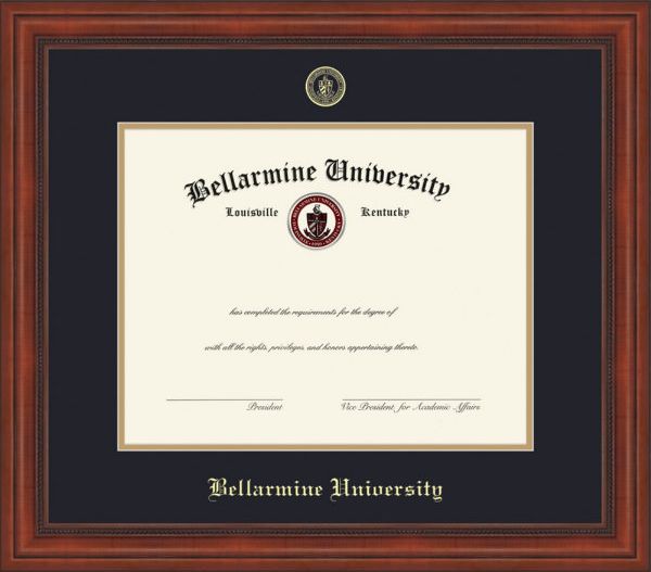 Bellarmine University Millenium Diploma Frame -ONLINE ONLY
