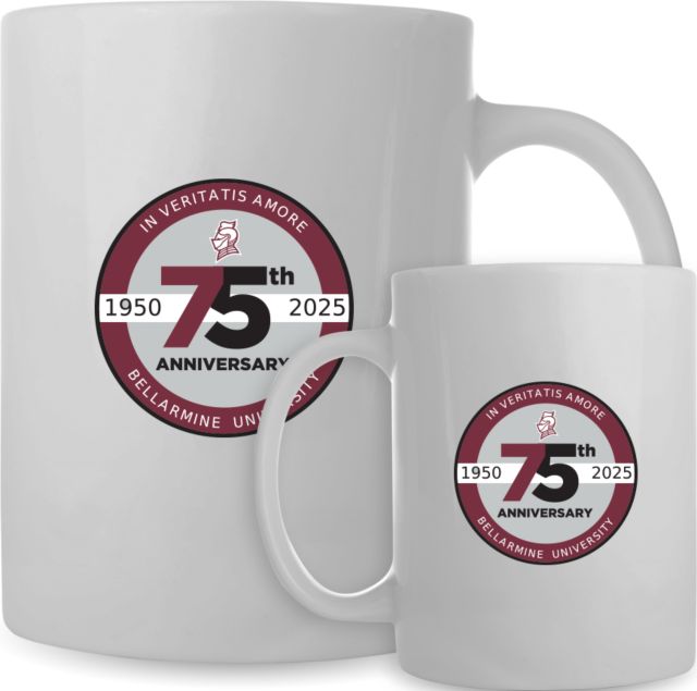 Bellarmine University 75th Anniversary 15 oz. Mug